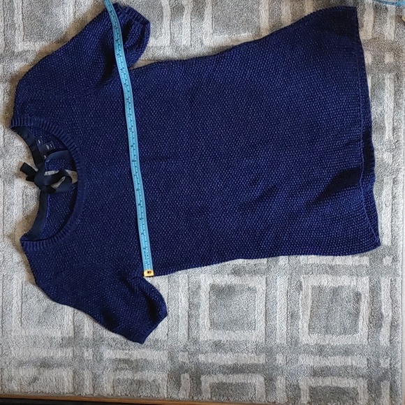 🌠3/$20🌠 Gap US S 100% Cotton Thick Knitted Style Top with Tie-Back Closure - Picture 4 of 7